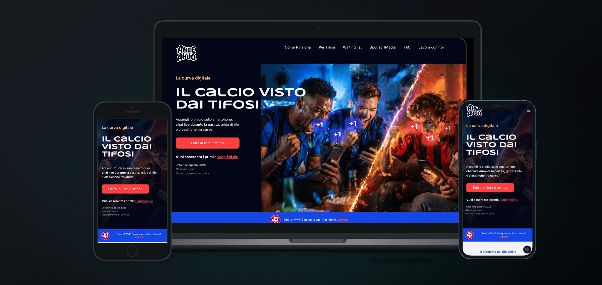 Ahee-Ahoo – Fan-Engagement-Plattform für italienischen Markt