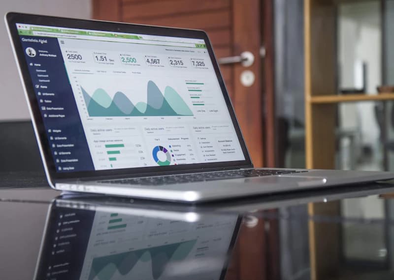 Web application development — dashboard and analytics interface by SEO agency Rügen